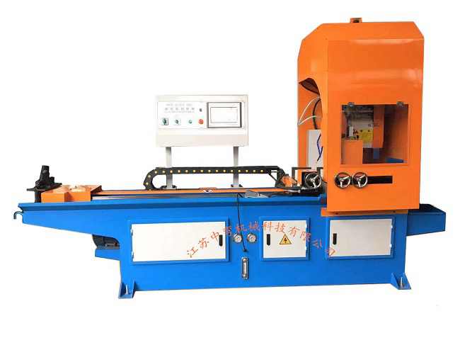 全自動切管機425伺服送料轉角切管機